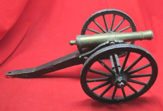 US Civil War Centennial Era, Large Size Napoleon Cannon, Cast Cast Aluminum — image 3