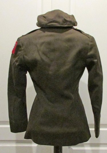 US WWII Women's Army WAC Officer Coat and Hobby Hat, Identified — image 6