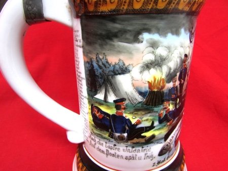 German Imperial Era, Regimental Beer Stein, 2nd Baden Grenadier Rgt, 1898-1900 — image 6