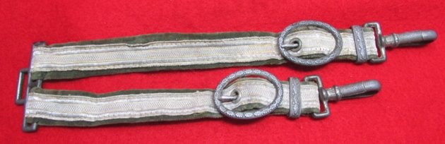 German WWII Army Officers Dagger Hangers, Complete — image 2