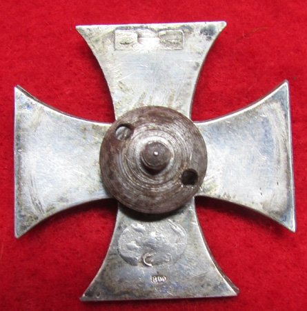 German WWI Vaulted Iron Cross 1st Class, 800 Silver — image 4