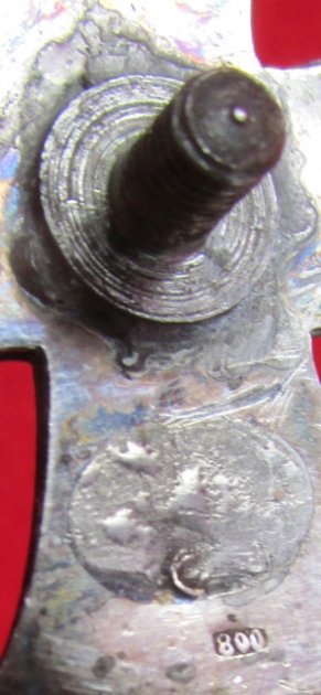 German WWI Vaulted Iron Cross 1st Class, 800 Silver — image 6