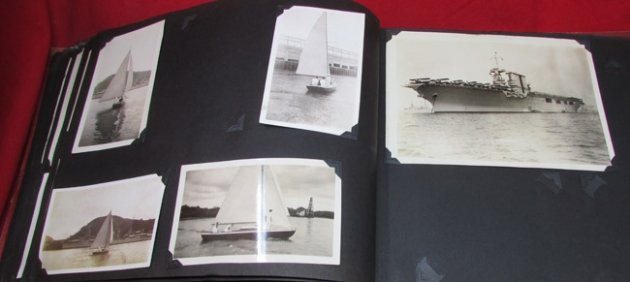 US Pre-WWII U.S. Navy Photo Album, 270 Photos — image 12