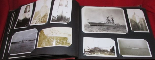 US Pre-WWII U.S. Navy Photo Album, 270 Photos — image 13
