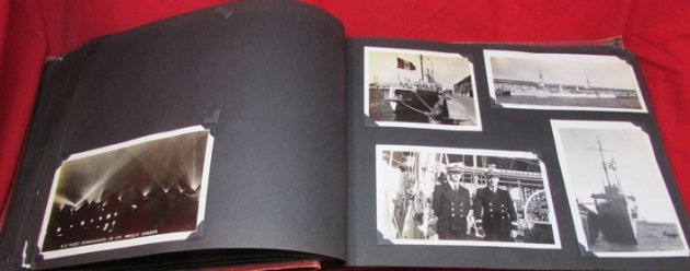 US Pre-WWII U.S. Navy Photo Album, 270 Photos — image 17