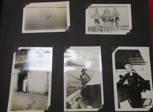 US Pre-WWII U.S. Navy Photo Album, 270 Photos — image 23