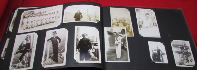 US Pre-WWII U.S. Navy Photo Album, 270 Photos — image 40