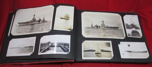 US Pre-WWII U.S. Navy Photo Album, 270 Photos — image 8