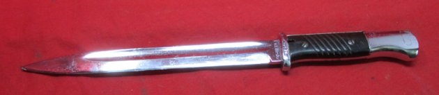 German WWII S84/98 Bayonet, Horster 39, Navy Issue Marked — image 6