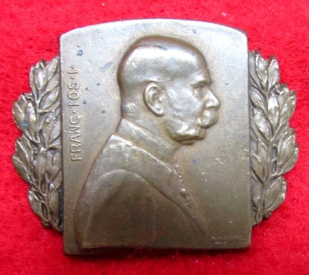 Austrian WWI Patriotic Cap Badge, Franz-Joseph — image 2