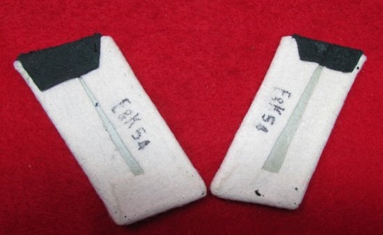 German WWII Heer Beamte Official Collar Tabs, Pair, Officer Grade — image 2