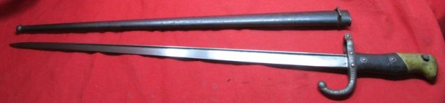 French M1874 Gras Bayonet, Matching Numbers, 1876 — image 6