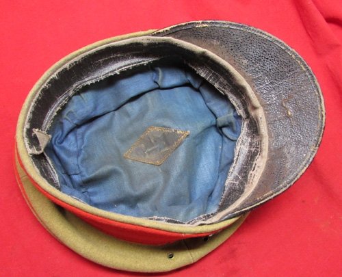 Japanese WWII Army Officers Visor Hat — image 4