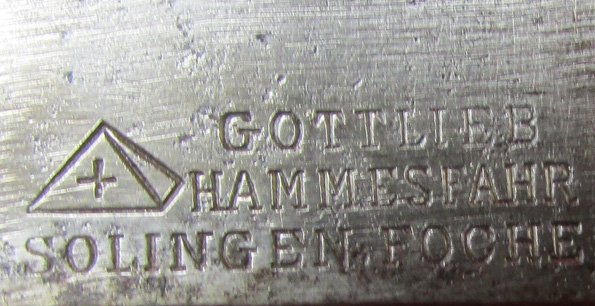 German WWI S84/98 Bayonet, Frog & Scabbard, Gottlieb Hammesfahr 1917 — image 6