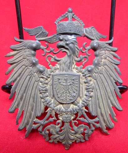 German Helmet Plate — image 2