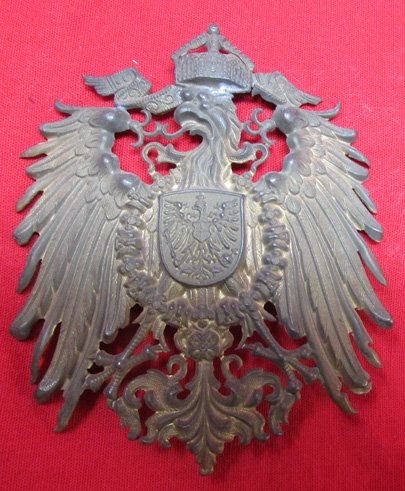 German Helmet Plate — image 3