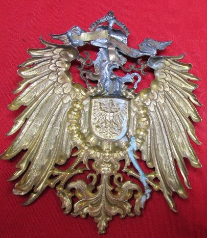 German Helmet Plate — image 4