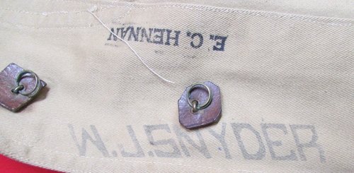 US Pre-WWI USMC Enlisted Coat & Breeches, Identified, Great White Fleet 1908, USS Missouri — image 8