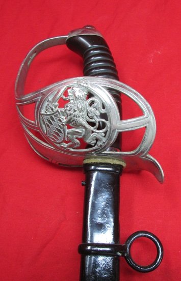 German Imperial Era, M1889 Bavarian Cavalry Sword, WKC — image 2