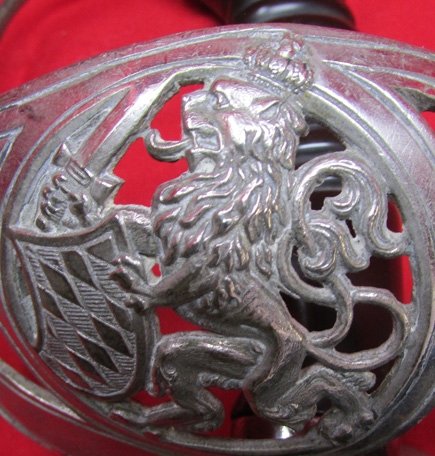 German Imperial Era, M1889 Bavarian Cavalry Sword, WKC — image 3