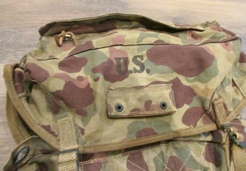 US WWII 1943 Camouflage Jungle Pack — image 3