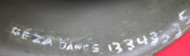 US WWII Swivel Bale Steel Helmet, Named — image 4