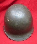 US WWII Swivel Bale Steel Helmet, Named