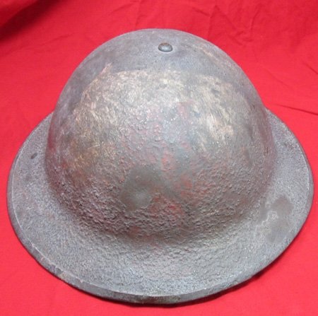 US WWII M1917A1 Kelly Helmet, Complete — image 2