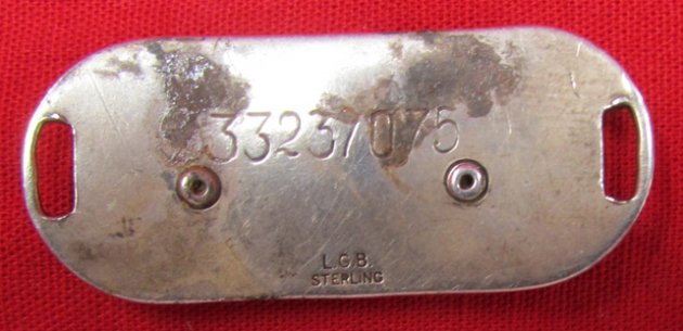 US WWII USAAF Crash Bracelet, Named, Bombardier — image 4