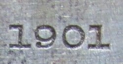 US M1892 3040 Krag Bayonet, 1901 Small Date — image 3