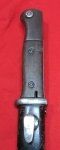 German WWII S84/98 Bayonet & Scabbard, Portuguese Contract 1941