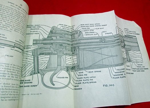 US WWI Rifle Manual, Description & Rules for the Management of The United States Rifle, Model of 1917 — image 4