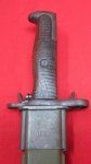 US WWI M1905 16 Inch Bayonet & WWII Scabbard, SA …