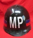 US Cold War Era, Army Military Police M1 Helmet Liner, …