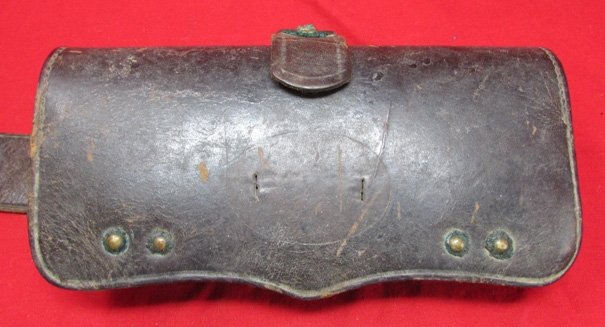 US Indian Wars Era Frazier Pattern Mounted Cartridge Box — image 3