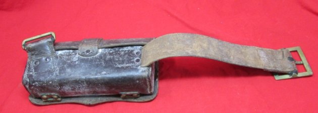 US Indian Wars Era Frazier Pattern Mounted Cartridge Box — image 4