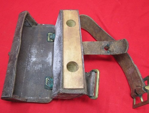 US Indian Wars Era Frazier Pattern Mounted Cartridge Box — image 5