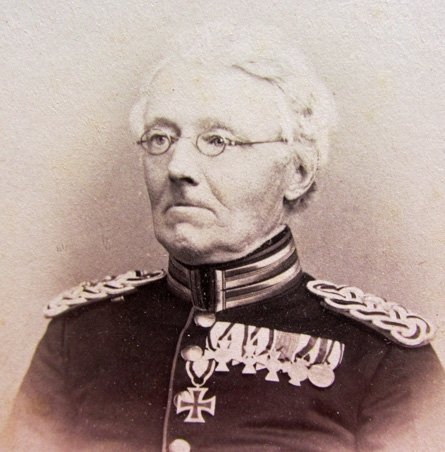 German Franco Prussian War Era CDV, Dr Nutten EK2, 39th Rgt — image 3