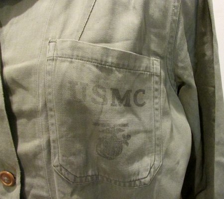 US WWII Woman's USMC P1941 HBT Utility Jacket — image 3