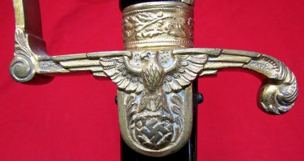 German WWII Army Officers Sword, WKC Mfg. — image 3