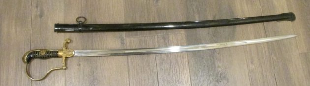 German WWII Army Officers Sword, WKC Mfg. — image 4