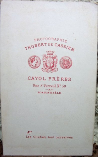 French 2nd Empire 1870 Era CDV, Lancer Officer — image 2