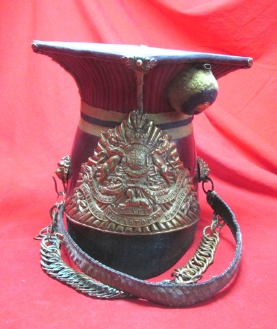 British WWI 12th Lancer Enlisted Coat, Trousers, Belt & Helmet — image 12