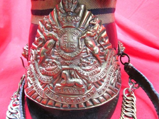 British WWI 12th Lancer Enlisted Coat, Trousers, Belt & Helmet — image 13