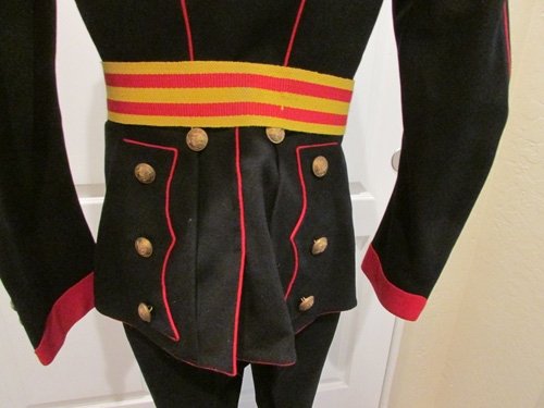 British WWI 12th Lancer Enlisted Coat, Trousers, Belt & Helmet — image 7