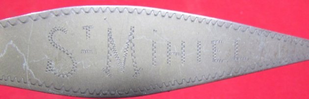 French WWI Trench Art Letter Opener St Mihiel — image 5