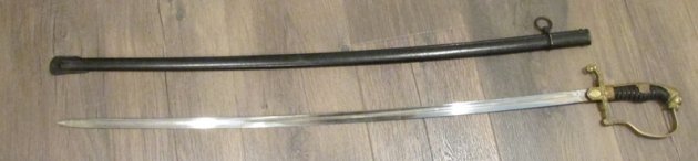 German WWII Army Officers Lion Head Sword, E. Pack 542 — image 6