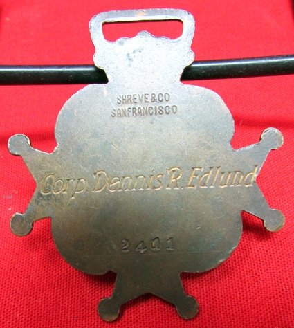 US SAW-WWI Era, Connecticut NG Service Medal, Named, Numbered — image 3