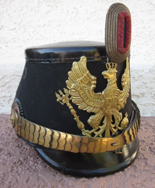 German Imperial Era, Jager Officers Tschako, Westfalia 7th Jager Bn (Schaumberg-Lippe) — image 2