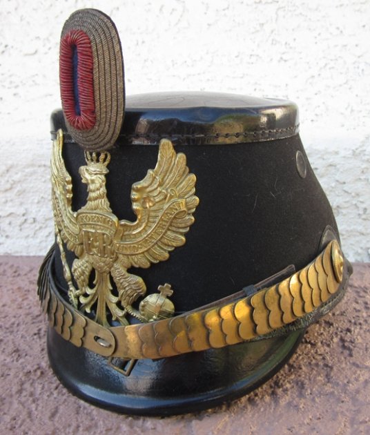 German Imperial Era, Jager Officers Tschako, Westfalia 7th Jager Bn (Schaumberg-Lippe) — image 3